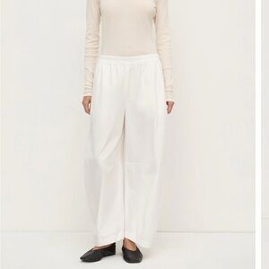 Assembly Label Women's Lola Barrel Pant in White